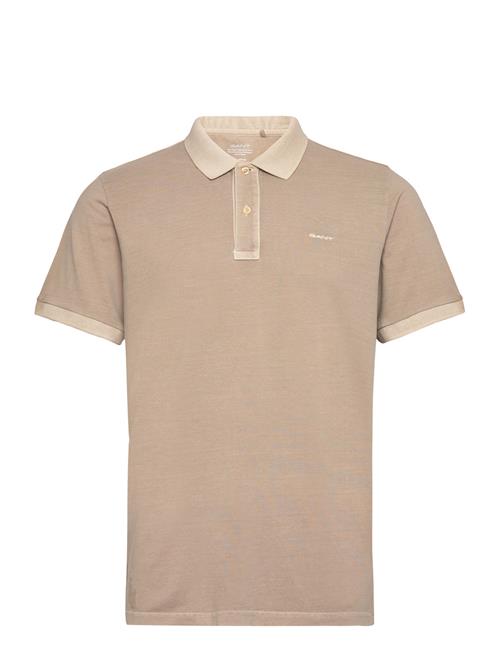 GANT Sunfaded Pique Ss Rugger GANT Beige