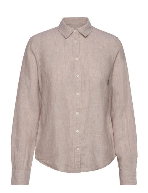 GANT Reg Linen Chambray Shirt GANT Beige