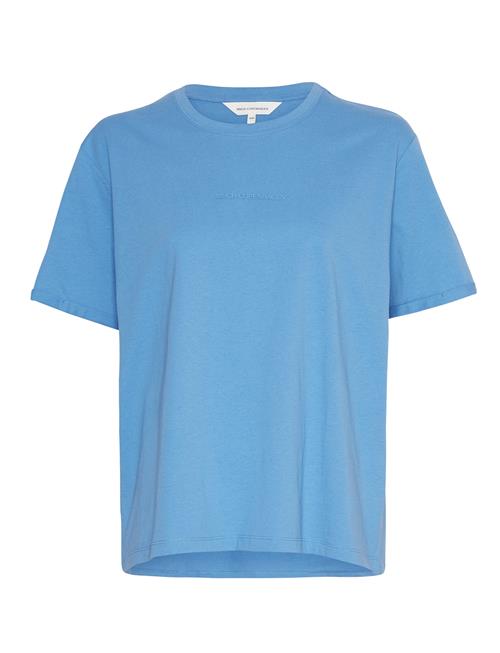 MSCH Copenhagen Mschterina Organic Small Logo Tee MSCH Copenhagen Blue