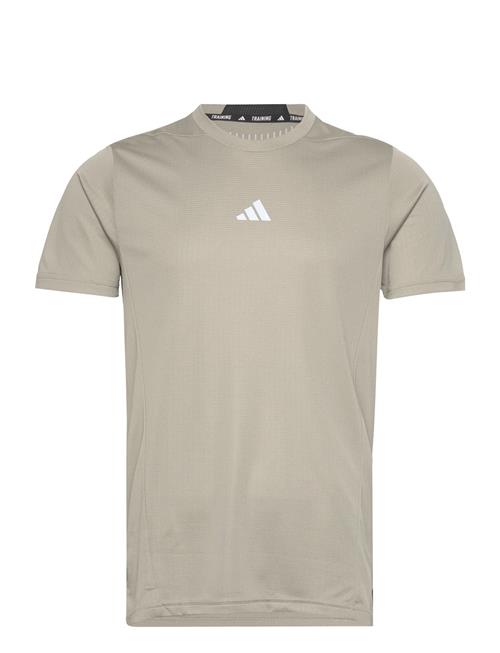 Se adidas Performance D4T Hr Tee Adidas Performance Green ved Booztlet