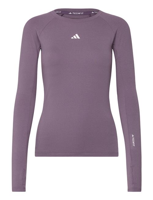 Se adidas Performance Tf Ls T Adidas Performance Purple ved Booztlet