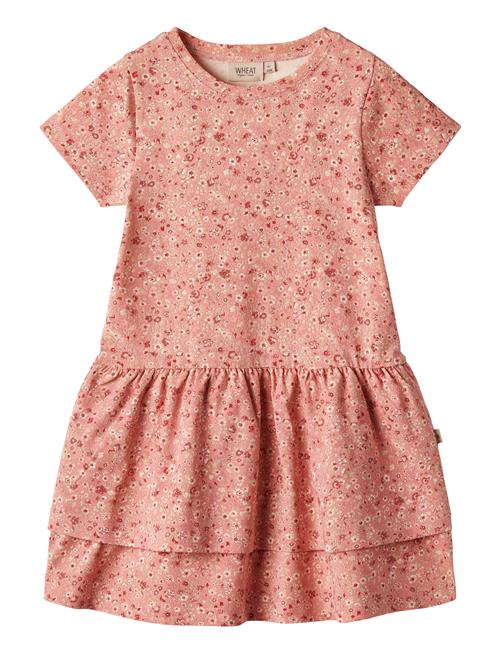 Wheat Jersey Dress S/S Johanna Wheat Pink