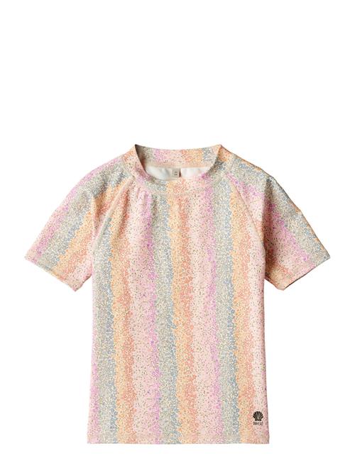 Wheat Swim T-Shirt S/S Jackie Wheat Patterned