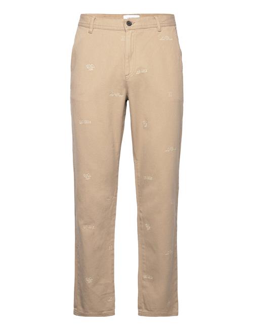 Kody Aoe Twill Pants Les Deux Beige