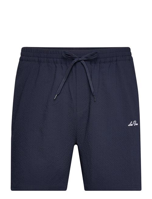 Les Deux Stan Seersucker Swim Shorts 2.0 Les Deux Navy