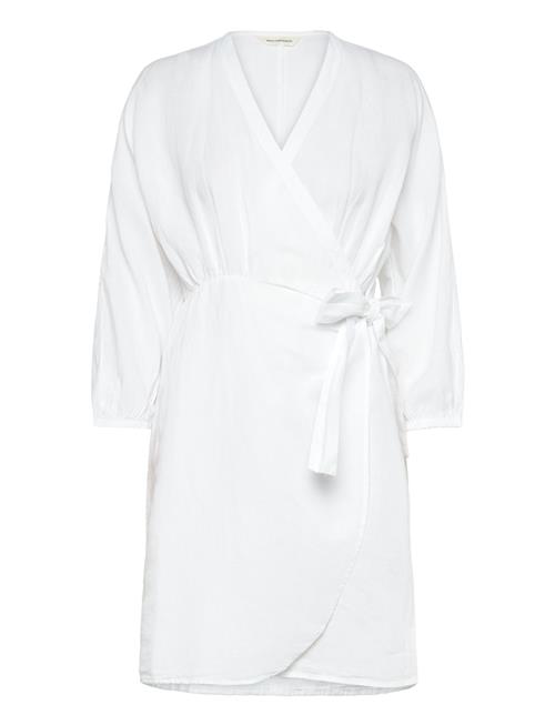 MSCH Copenhagen Mschmirilla 3/4 Wrap Dress MSCH Copenhagen White