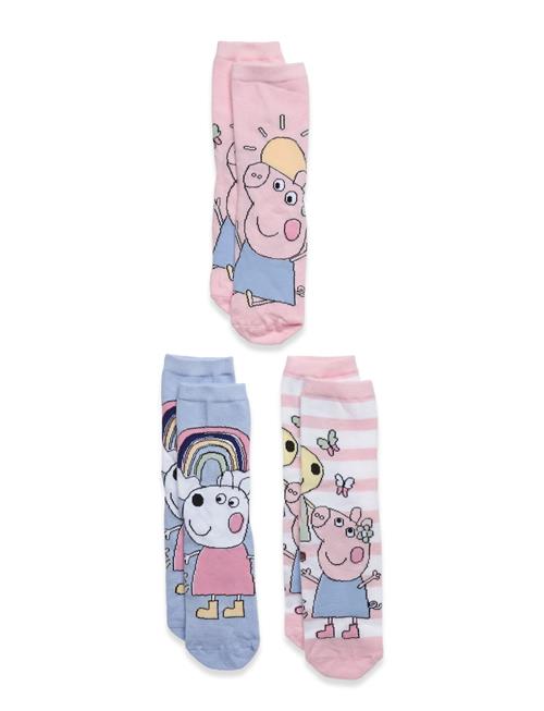 name it Nmfarra Peppapig 3P Sock Cplg Name It Patterned