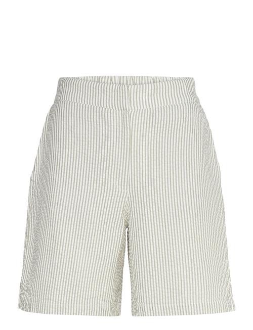 Selected Femme Slfvittoria Hw Wide Striped Shorts B Selected Femme Patterned