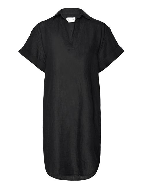 Se GANT Rel Ss Linen Caftan GANT Black ved Booztlet