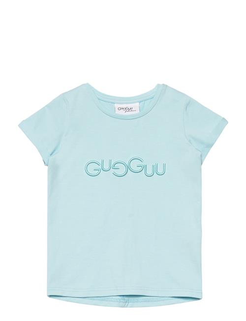 Se Gugguu Logo T-Shirt Gugguu Blue ved Booztlet