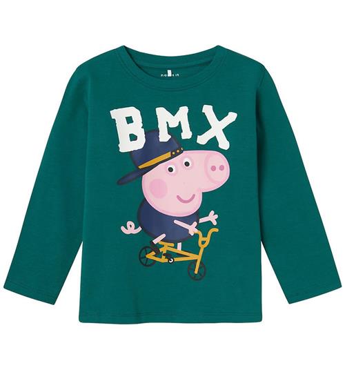 Name It Name It Bluse - NmmJonin Peppa Pig - Antique Green