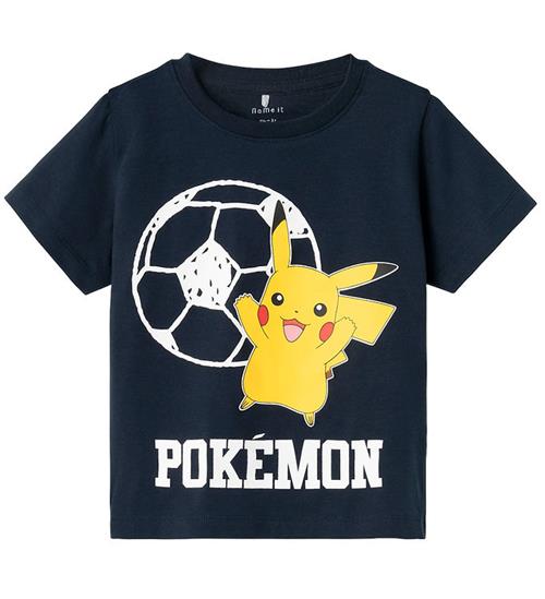 Se Name It Name It T-Shirt - NmmJillis Pokemon - Dark Sapphire m. Print ved KidsWorld