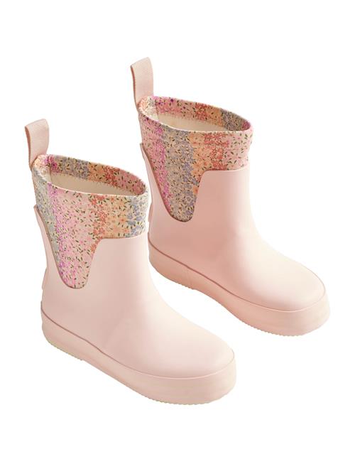 Wheat Rubber Boot Mist Wheat Pink