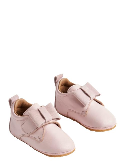 Wheat Indoor Shoe Bow Wheat Pink