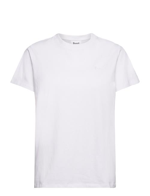 Se Boozt Merchandise T-Shirt O-Neck Boozt Merchandise White ved Booztlet