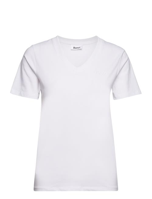 Se Boozt Merchandise T-Shirt V-Neck Boozt Merchandise White ved Booztlet