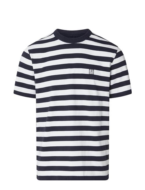 Lee Heavy Bretton Tee Lexington Clothing Navy