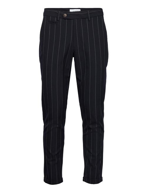 Les Deux Como Twill Pinstripe Suit Pants Les Deux Navy