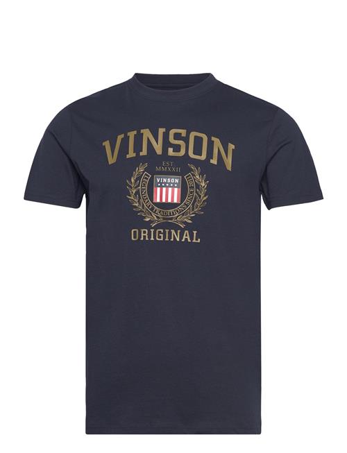 Se VINSON Kaiser Gold Reg Sj Vin M Tee VINSON Blue ved Booztlet