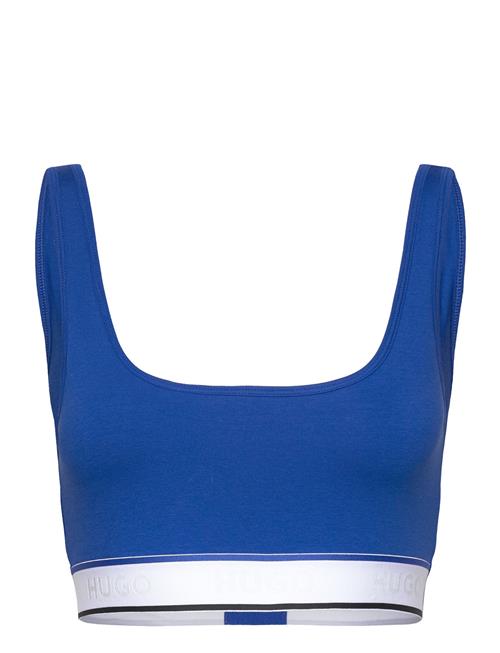 Se HUGO BLUE Bralette Blue HUGO BLUE Blue ved Booztlet