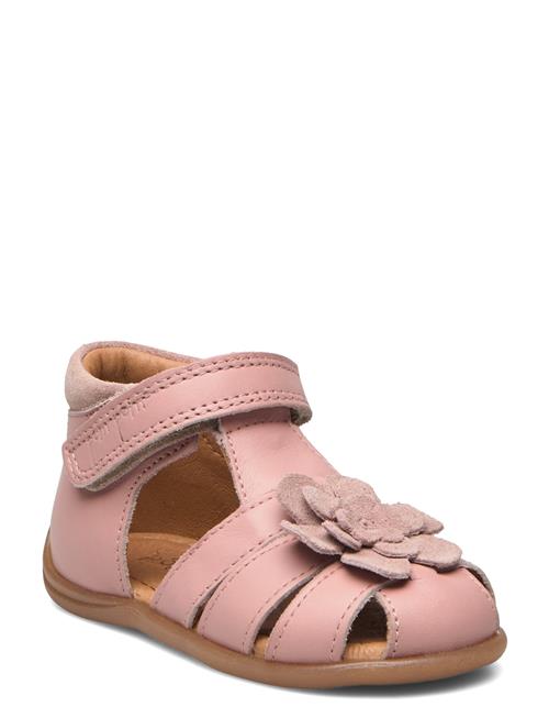 Pom Pom Starters™ Flower Velcro Sandal Pom Pom Pink