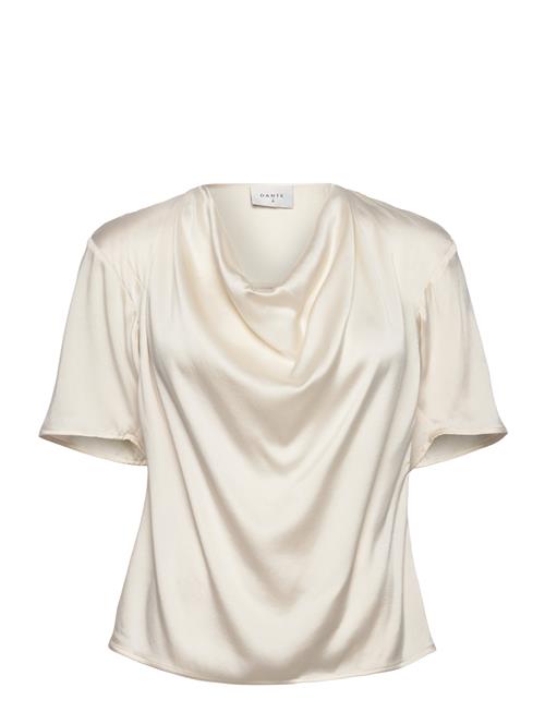 Se Dante6 D6Keswick Silk Drapey Top Dante6 Cream ved Booztlet