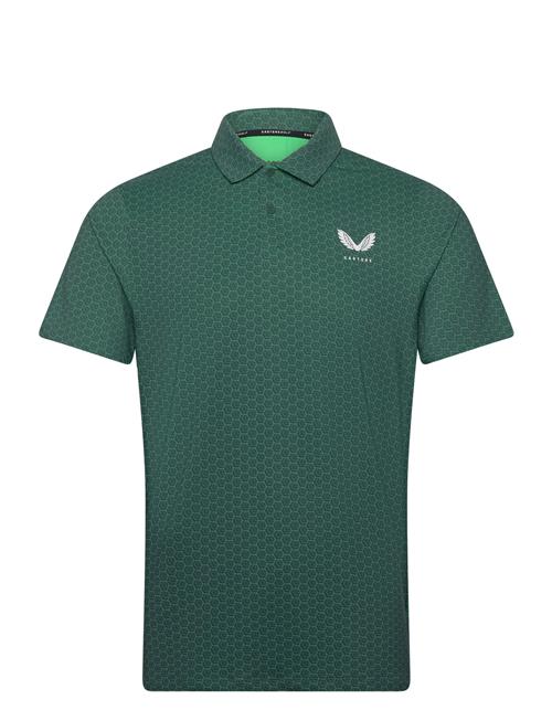 Castore Printed Polo 2 Castore Green