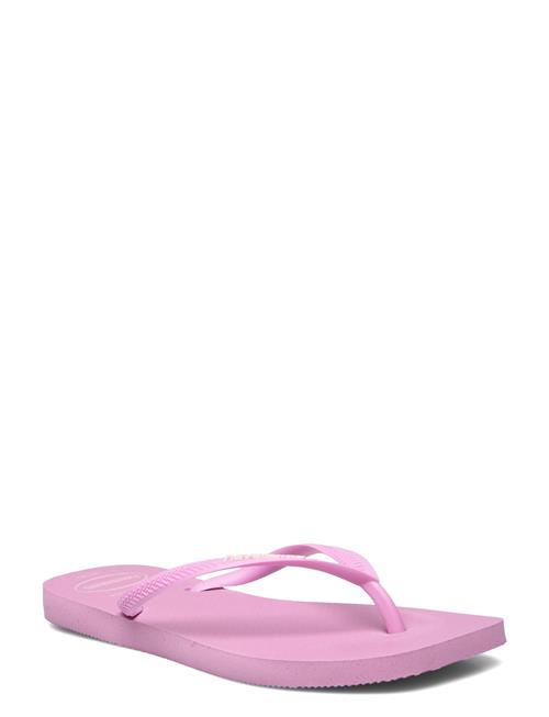 Se Havaianas Hav. Square Logo Pop U Havaianas Pink ved Booztlet