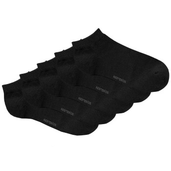 Resteröds Strømper 5P Bamboo Ankle Socks Sort Str 40/45