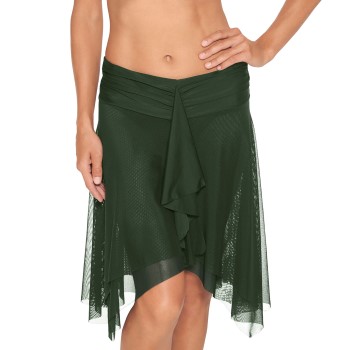 Wiki Basic Beach Skirt Mørkgrøn  polyester Medium Dame