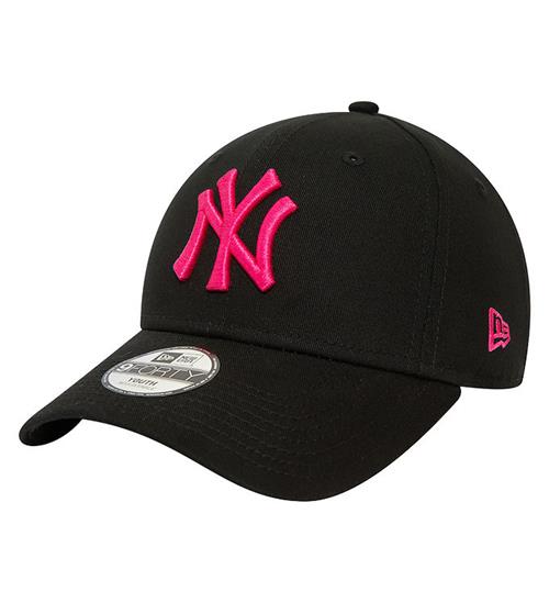 New Era Kasket - 9Forty - New York Yankees - Sort/Pink