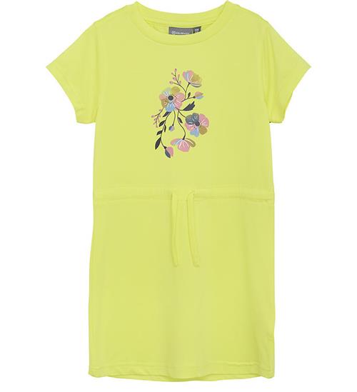 Color Kids Color Kids Kjole - Polyester - Limelight m. Blomster