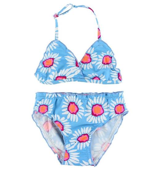 Color Kids Color Kids Bikini - Vivi - LyseblÃ¥ m. Blomster