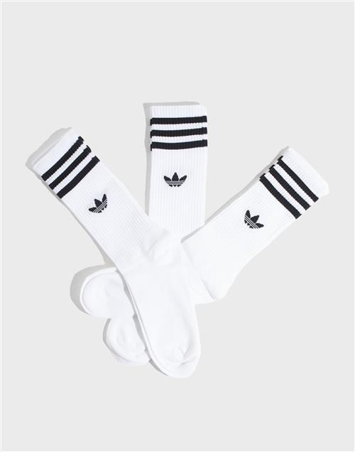 Adidas Originals Solid Crew Sock Sokker Hvid