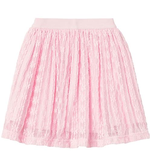 Se Name It Nederdel - Tyl - NmfFetulla - Parfait Pink m. Blomster ved KidsWorld
