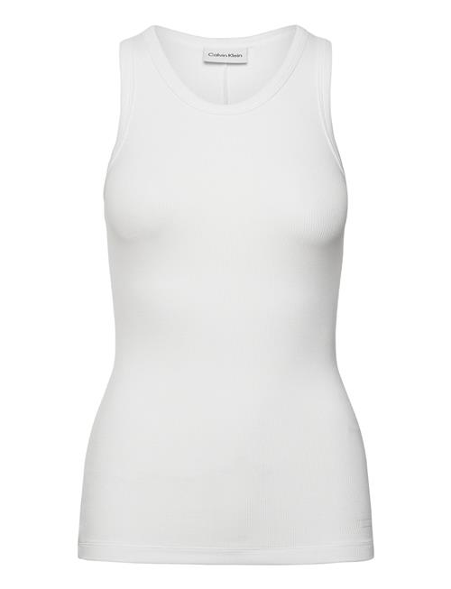 Calvin Klein Modal Rib Tank Top Calvin Klein White