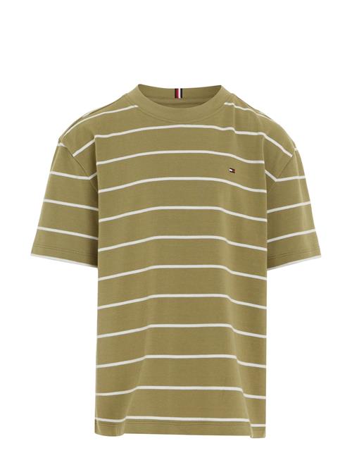 Stripe Tee S/S Tommy Hilfiger Green