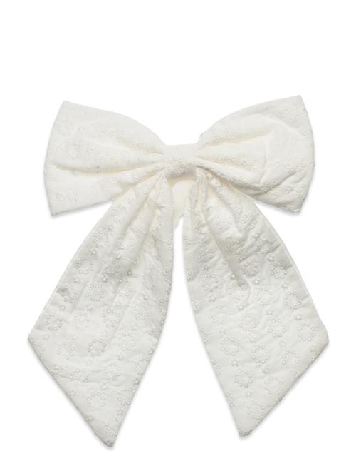 Se Becksöndergaard Angela Bow Scrunchie Becksöndergaard White ved Booztlet