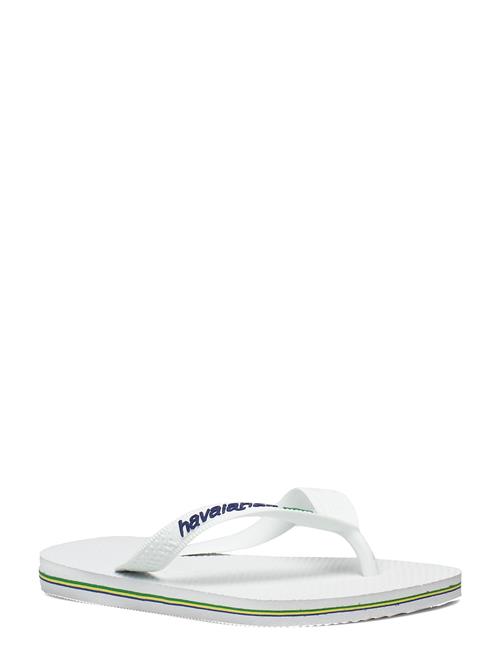 Se Havaianas Hav. Brasil Logo Havaianas White ved Booztlet