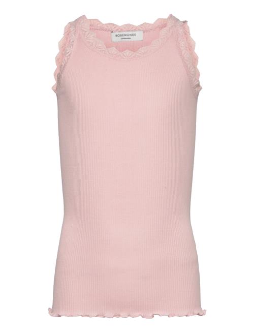 Rosemunde Kids Rkbeatha Sl Strap Lace Top Rosemunde Kids Pink