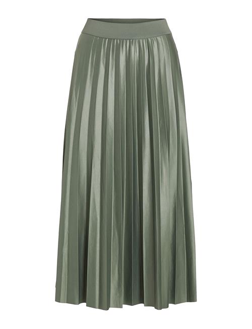 Vila Vinitban Midi Skirt - Noos Vila Khaki