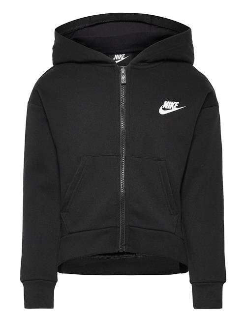 Se Nike Nkg Club Fleece High Low Fz Hd / Nkg Club Fleece High Low Fz Nike Black ved Booztlet