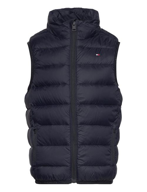 Se Tommy Hilfiger U Essential Light Down Vest Tommy Hilfiger Navy ved Booztlet