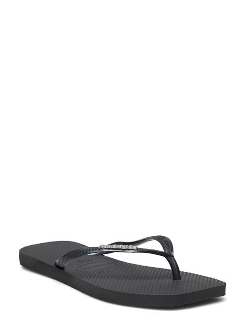 Havaianas Hav Slim Square Logo Metallic Havaianas Black