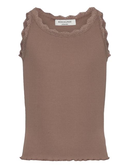 Rkbeatha Sl Top W/ Lace Rosemunde Kids Brown