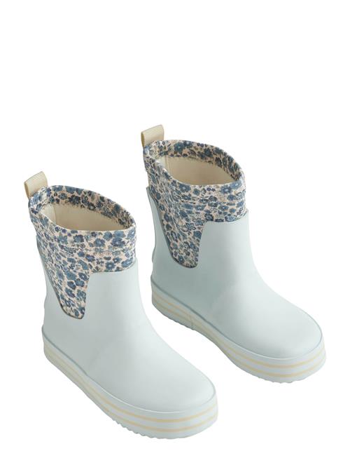 Rubber Boot Mist Wheat Blue