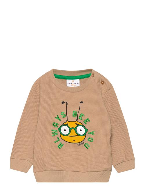 Tnsjuzzy Waffle Sweatshirt The New Beige