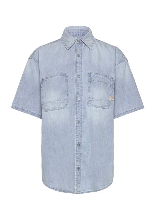 Relaxed Venture Shirt S\S Wmn G-Star Blue