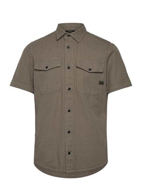 G-Star RAW Marine Slim Shirt S\S G-Star RAW Green