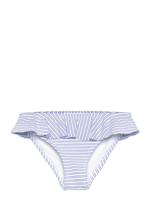 Mango Striped Bikini Bottom Mango Blue